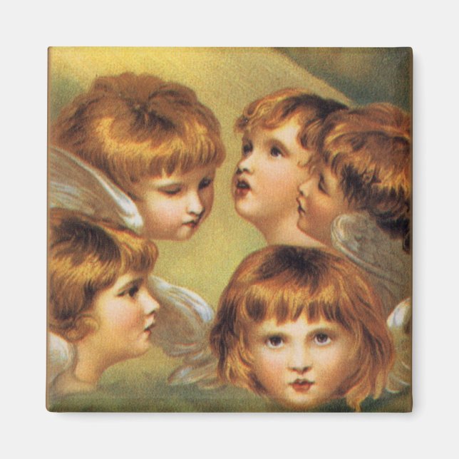 Rothaarige Engel - Magnet (Vorne)