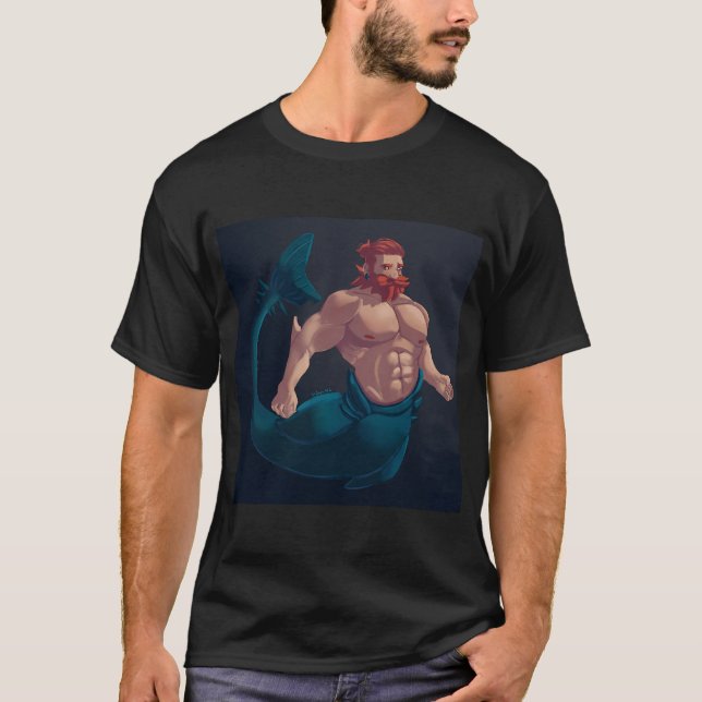 rothaariger Meermann T-Shirt (Vorderseite)
