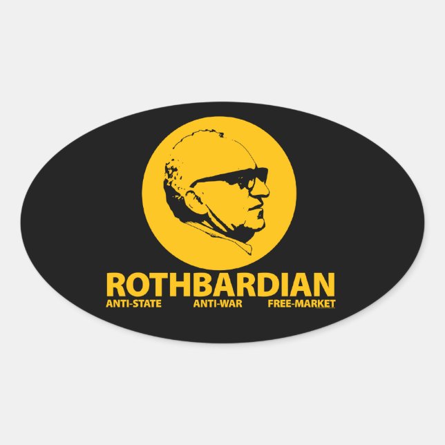 Rothbardian Sticker (Vorderseite)