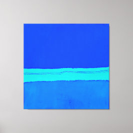 RothBleau Stretched Canvas Print Leinwanddruck