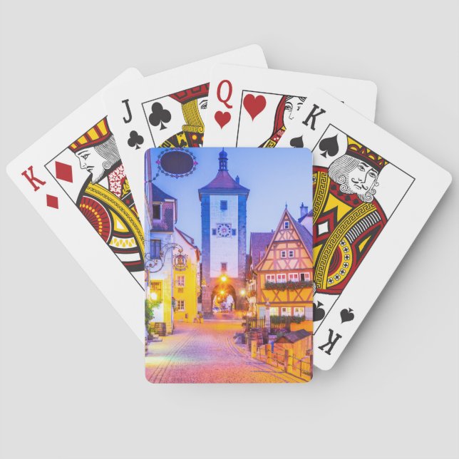 Rothenburg Classic Players Spielkarten (Rückseite)