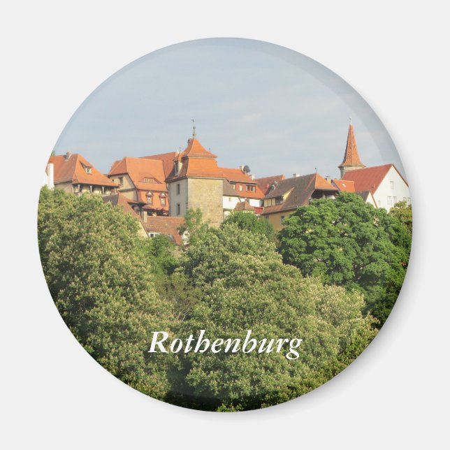 Rothenburg, Deutschland Magnet (Vorne)