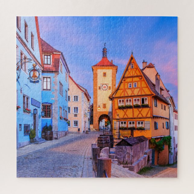 Rothenburg ob der Tauber, Bayern, Deutschland. (Vertikal)