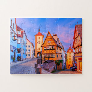 Rothenburg ob der Tauber, Bayern, Deutschland.