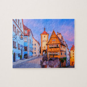 Rothenburg ob der Tauber, Bayern, Deutschland.