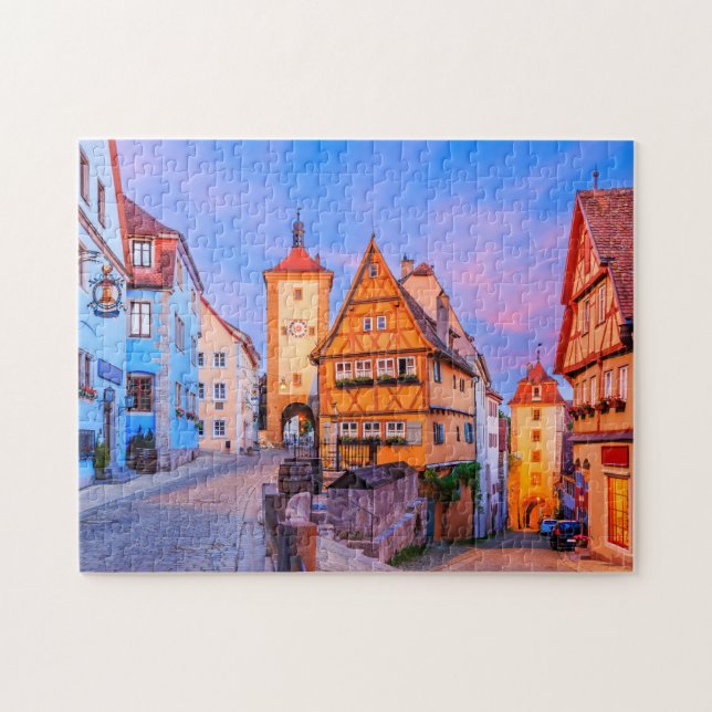 Rothenburg ob der Tauber, Bayern, Deutschland. (Horizontal)