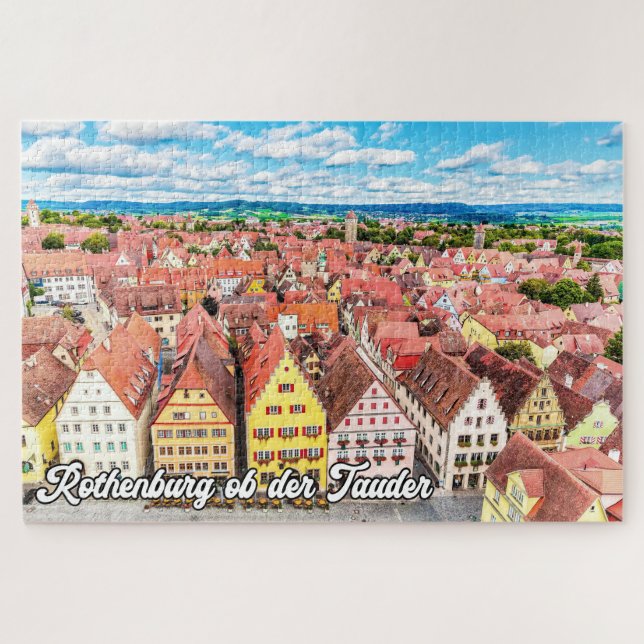 Rothenburg ob der Tauber, Deutschland (Horizontal)