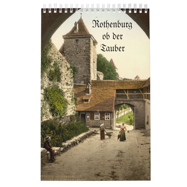 Rothenburg ob der Tauber Historic Kalender (Titelbild)