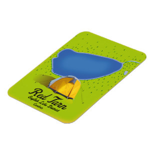 Rother Tarn English Lake District Karte Magnet