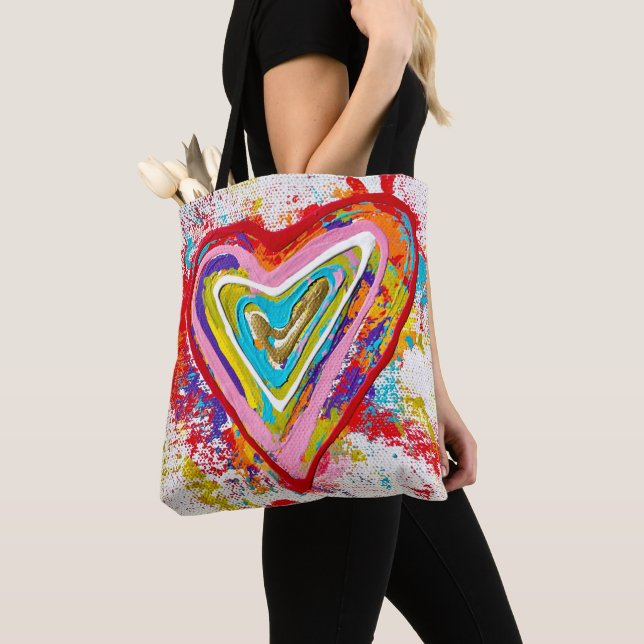 Rotherz-Tote-Tasche Tasche (Von Nahem)