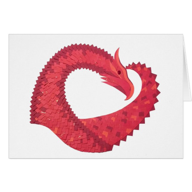 Rotherzdrache (Vorderseite (Horizontal))