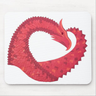 Rotherzdrache Mousepad
