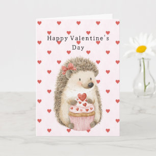 Rotherzen Igel Liebe Karte