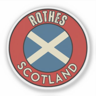 Rothes, Schottland Aufkleber