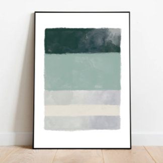 Rothko Inspiriert moderne und beruhigende Kunstwer Poster