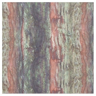 Rotholz-Barke Stoff
