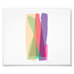 Rotholz Fotodruck