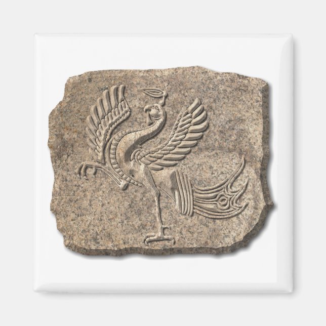 Rotholz Magnet (Vorne)