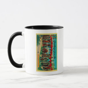 Rothölzer, Kalifornien - große Buchstabe-Szenen Tasse