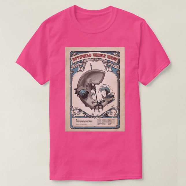 Rothwilwhale T-Shirt (Design vorne)
