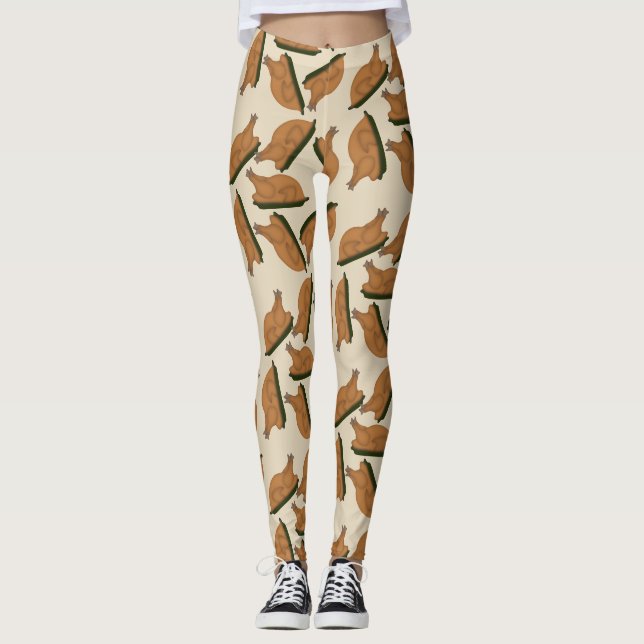 Rôti Turquie Thanksgiving Leggings (Devant)