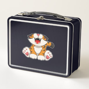 Rotiertiger Metall Brotdose