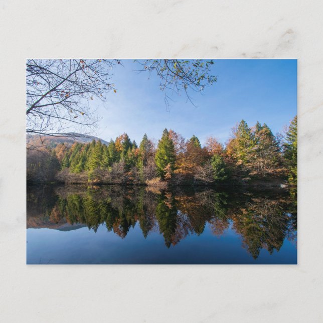 Rotino Lake, Mazedonien Postkarte (Vorderseite)
