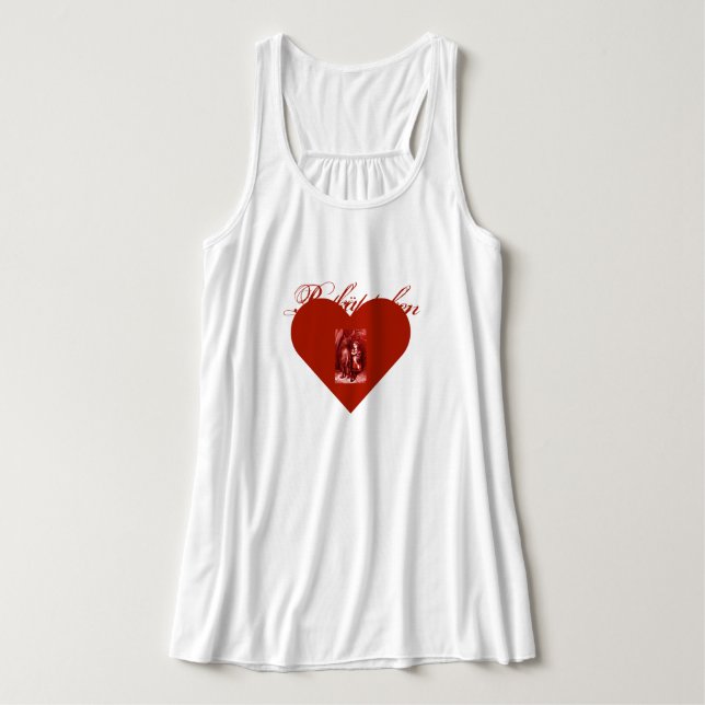 Rotkäppchen fairytale Heart Herz ♥  T-Shirt Tank Top (Design Vorderseite)
