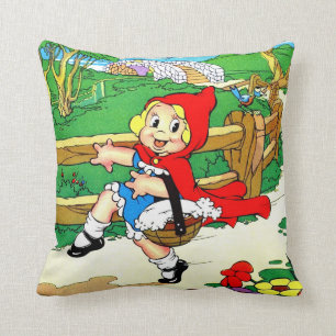 Rotkäppchen Kissen