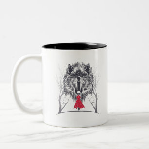 Rotkäppchen-Kostüm-Gif für Mädchen Zweifarbige Tasse