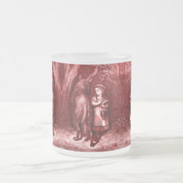 Rotkäppchen – Little Red Riding Hood – Glühwein Mattglastasse