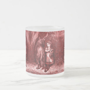 Rotkäppchen – Little Red Riding Hood – Glühwein Mattglastasse