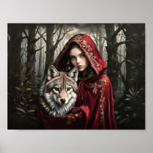 Rotkäppchen und die wahre Geschichte mit dem Wolf Poster