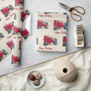 Rotkäppepapier Geschenkpapier