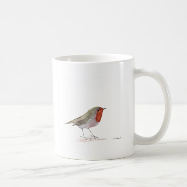 Rotkehlchen Kaffeetasse (Rechts)