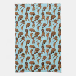 Rotknochen Geschirrtuch