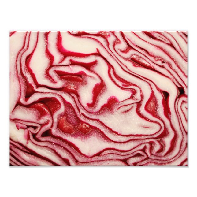Rotkohl Fotodruck (Vorne)