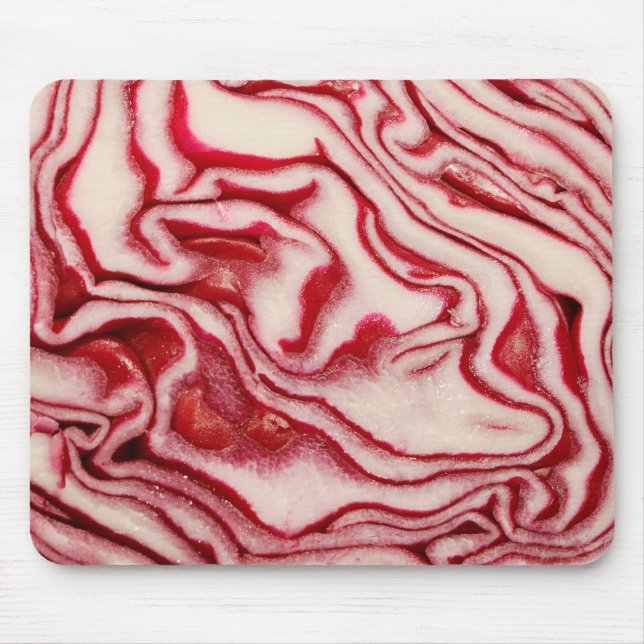 Rotkohl Mousepad (Vorne)