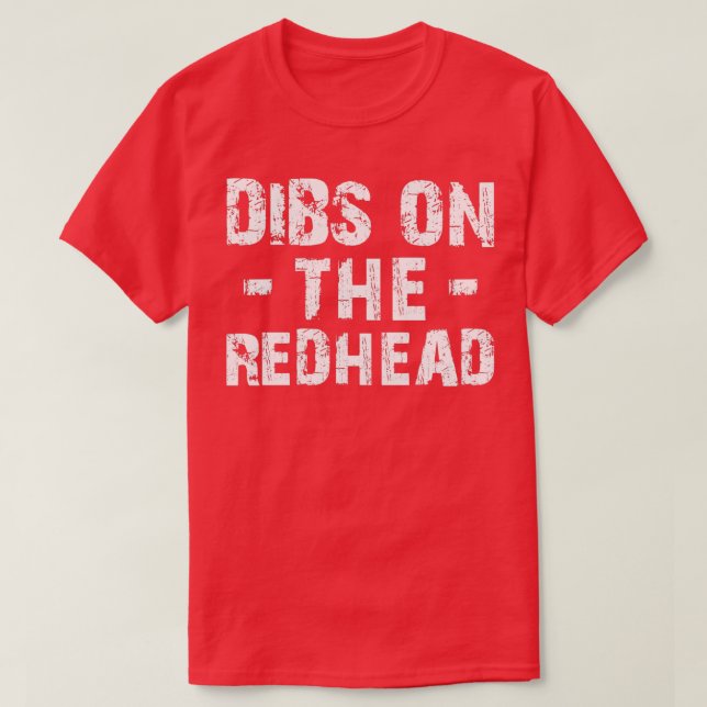 Rotkopfdibs T-Shirt (Design vorne)