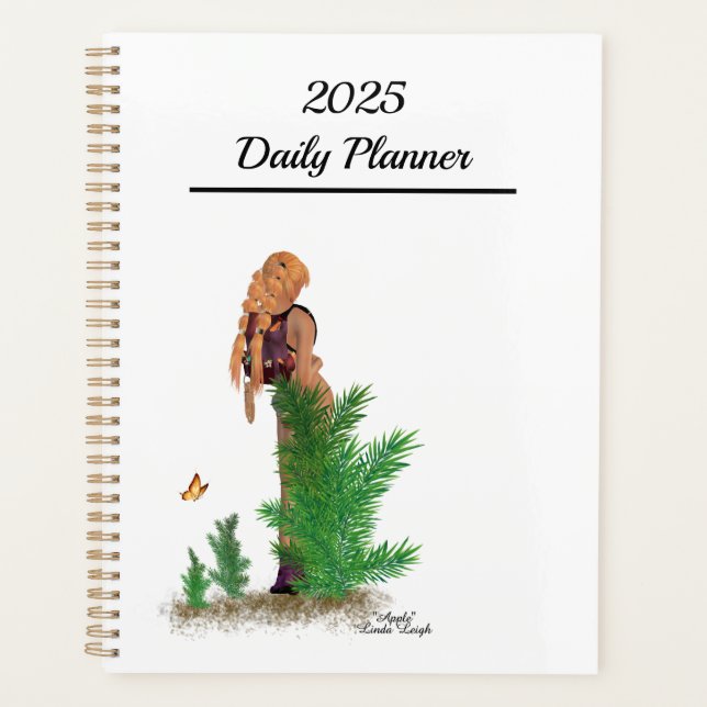 Rotkopffahrer-Rucksack Pinup Girl Daily Planer (Vorderseite)