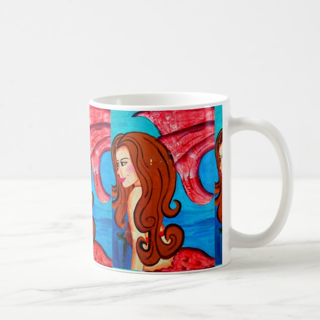 Rotkopfkaffee-Tasse Kaffeetasse (Rechts)