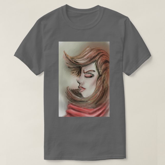 Rotkopfmädchen 22 T-Shirt (Design vorne)