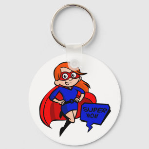 Rotkopfmutter Schlüsselanhänger