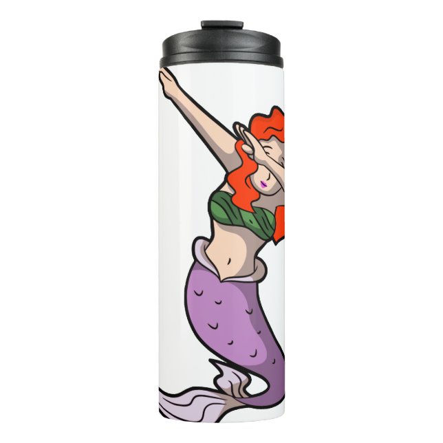 Rotkopfstaub Thermosbecher (Vorderseite)