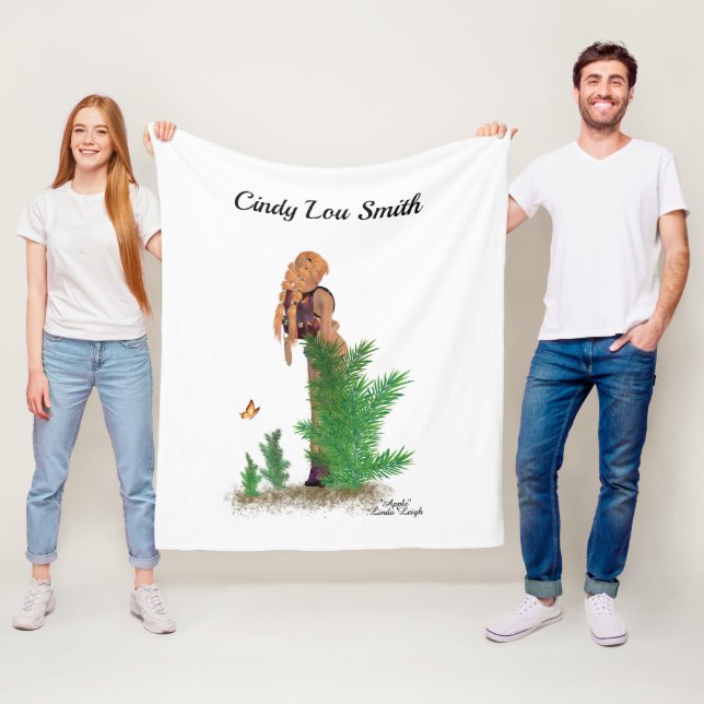 Rotkopfwanderruckerbeutel Pinup Girl Fleece Blanke (Beispiel)