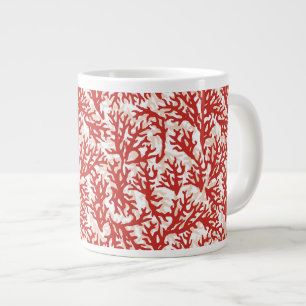 Rotkornmuster 2 Jumbo-Tasse