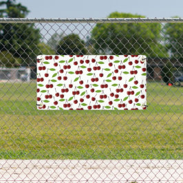 Rotkrebse, Kirschmuster, Blätter, Obst Banner