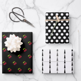 Rotkrebspapier Geschenkpapier Set