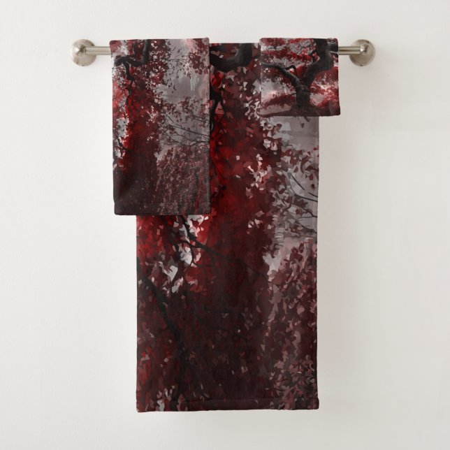 Rotkreuz-Blossom Badhandtuch Set (Insitu)