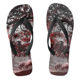 Rotkreuz-Blossom Flip Flops